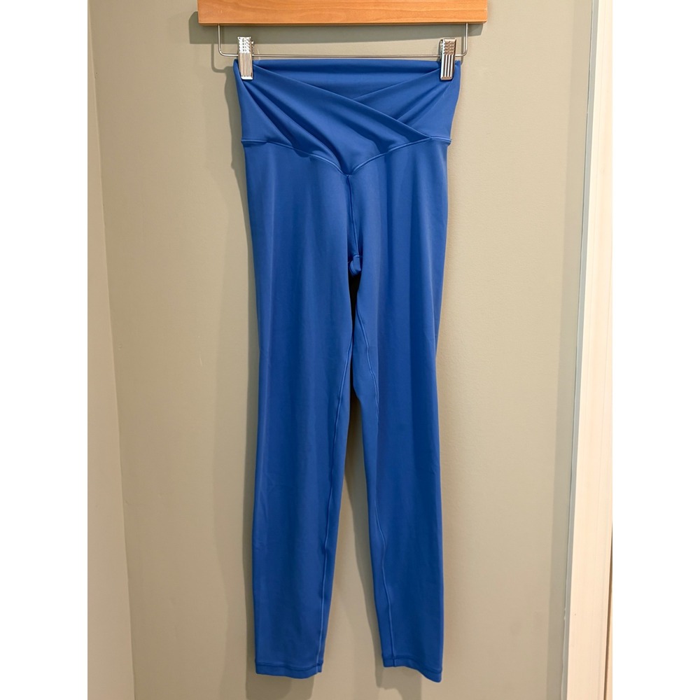OFFLINE by Aerie Real‎ Me Crossover 7/8 Leggings Blue High Waisted Small